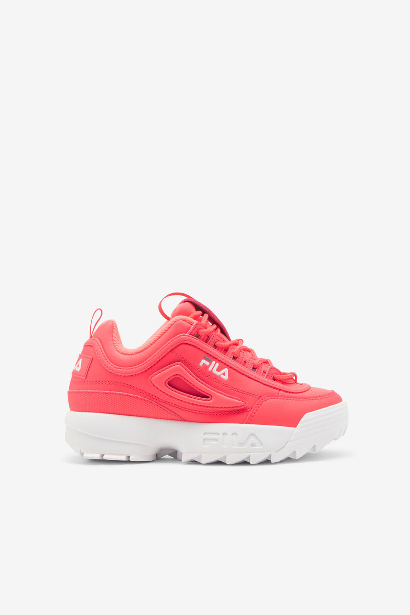 Fila Big Disruptor 2 Logo Reveal Deep Pink / White | SUyGtMMtsYR