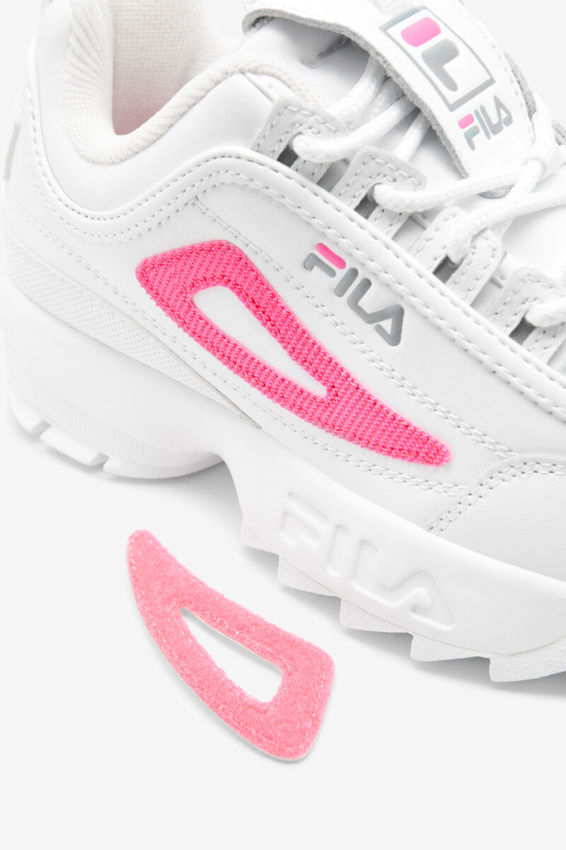 Fila Big Disruptor 2 Logo Reveal White / Pink | 3Um6Cp3Mome