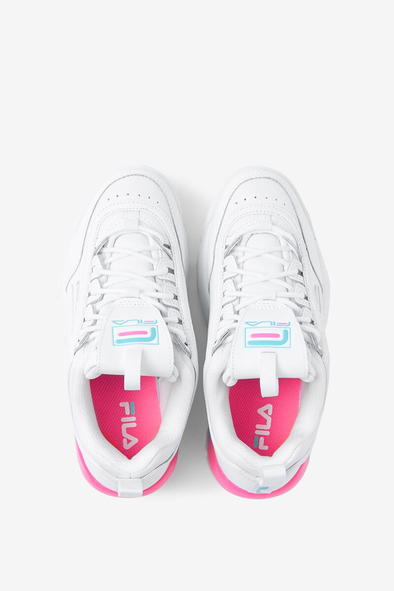 Fila Big Disruptor 2a White / Pink / Blue | bAbgbQjrQ1E