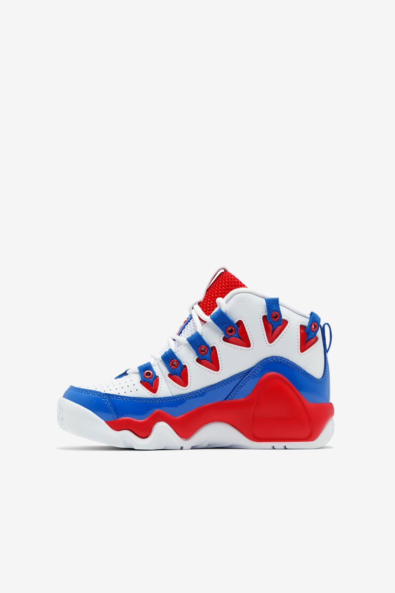 Fila Big Grant Hill 1 White / Red / Blue | rE2ive1I4yu