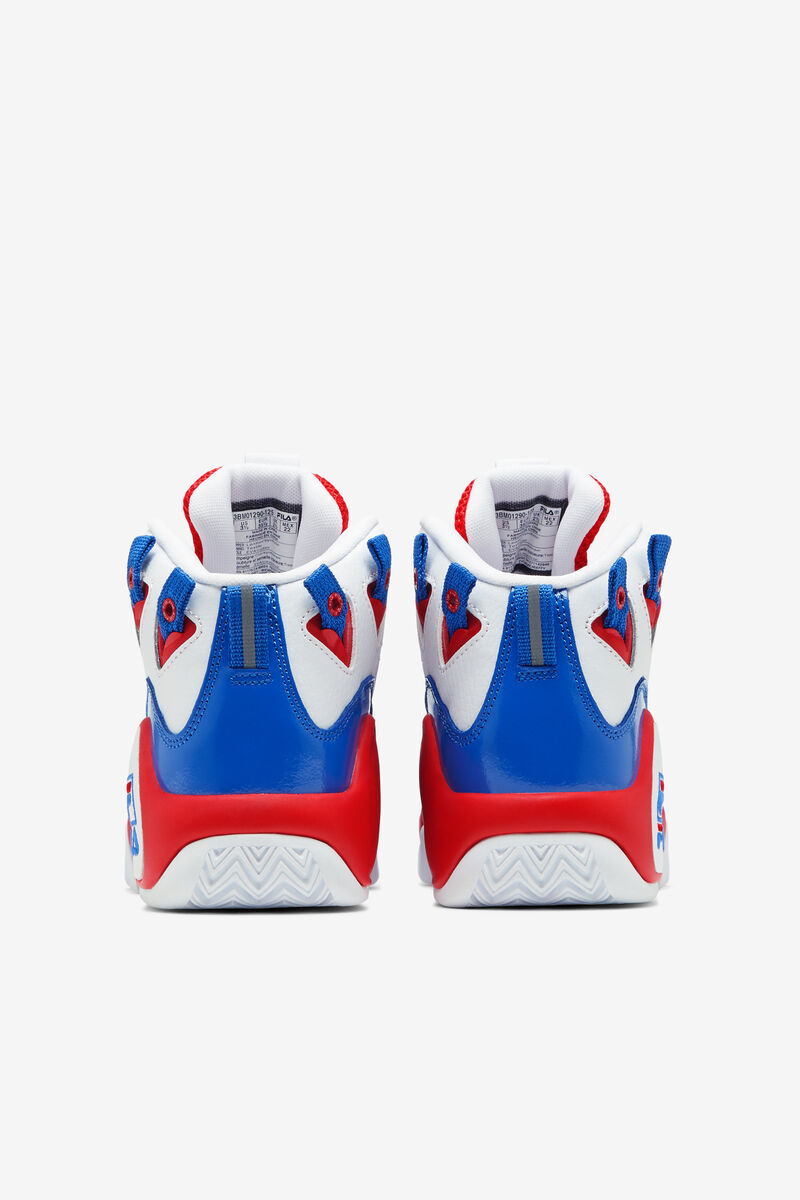 Fila Big Grant Hill 1 White / Red / Blue | rE2ive1I4yu