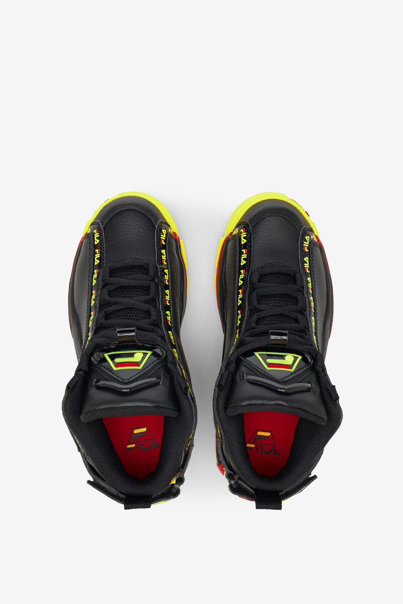 Fila Big Grant Hill 2 Repeat Black / Yellow / Red | qwxuuPUZDb3