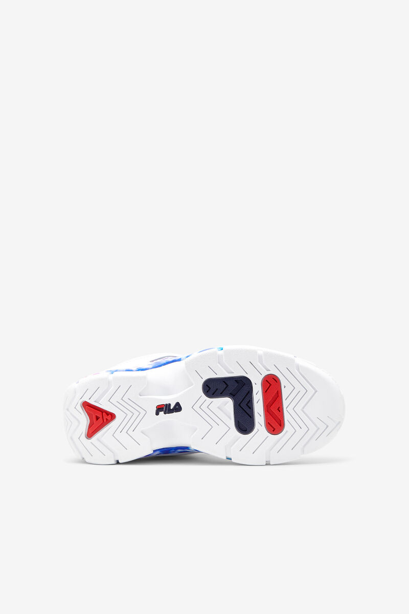 Fila Big Grant Hill 2 Tie Dye Low White / White | 6sACIvnOCCH