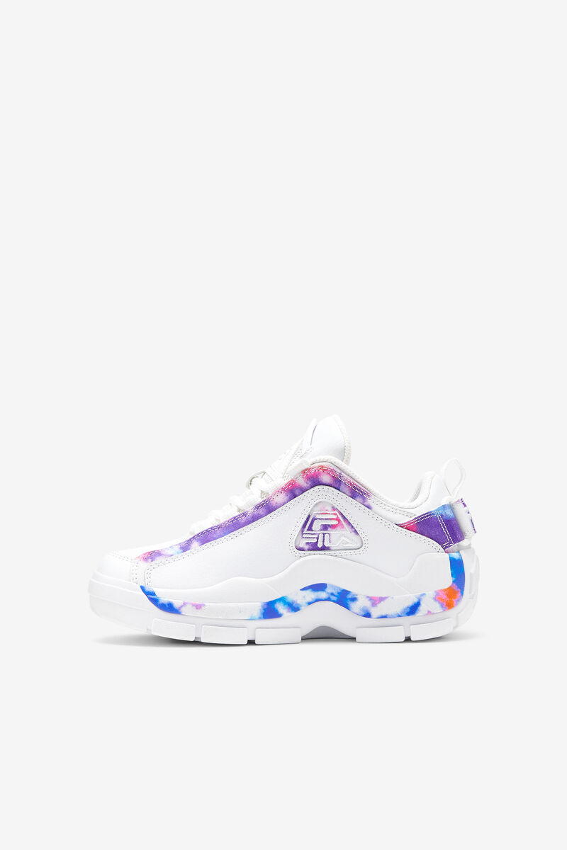 Fila Big Grant Hill 2 Tie Dye Low White / White | 6sACIvnOCCH