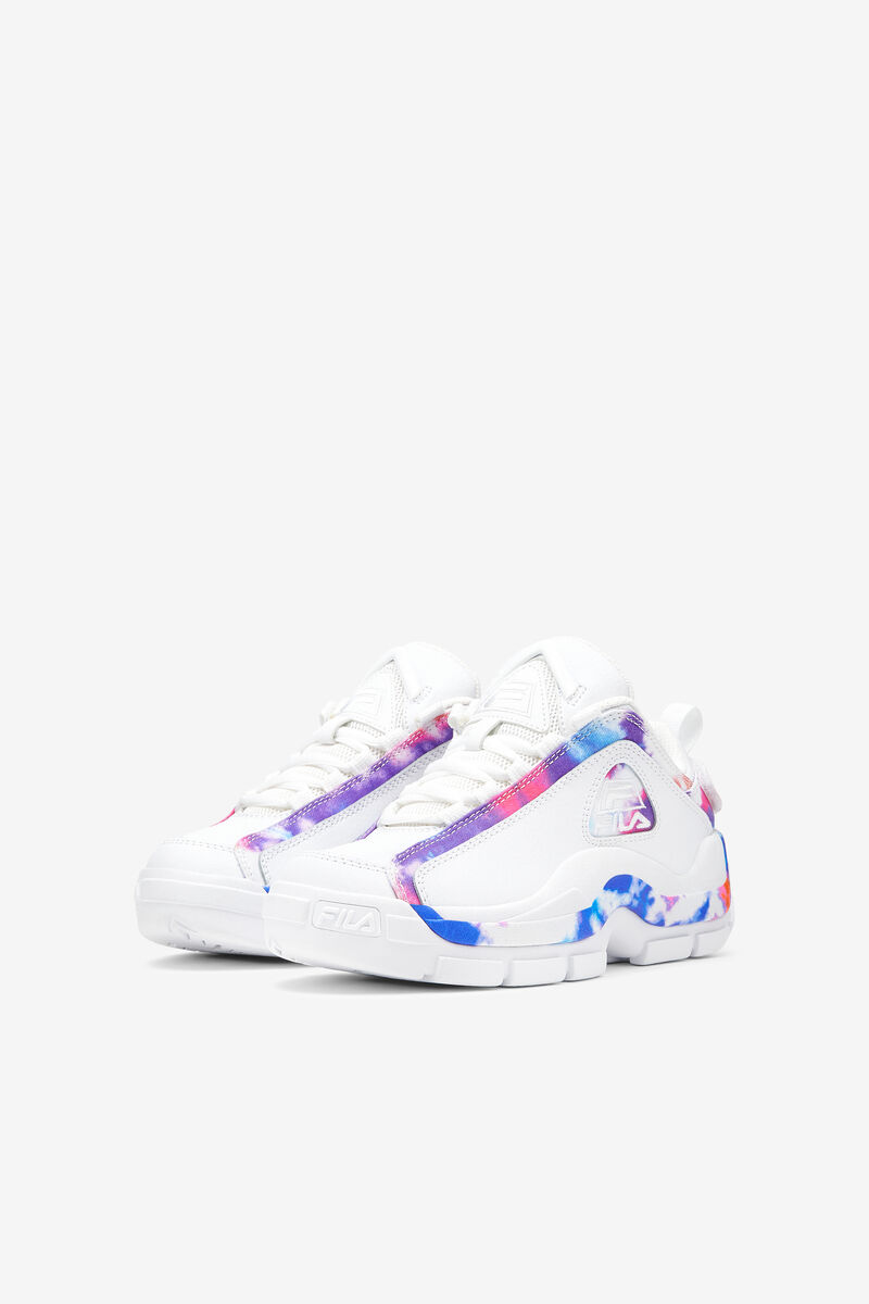 Fila Big Grant Hill 2 Tie Dye Low White / White | 6sACIvnOCCH