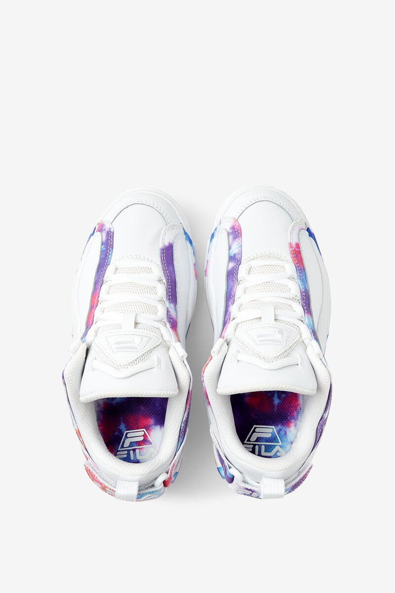 Fila Big Grant Hill 2 Tie Dye Low White / White | 6sACIvnOCCH