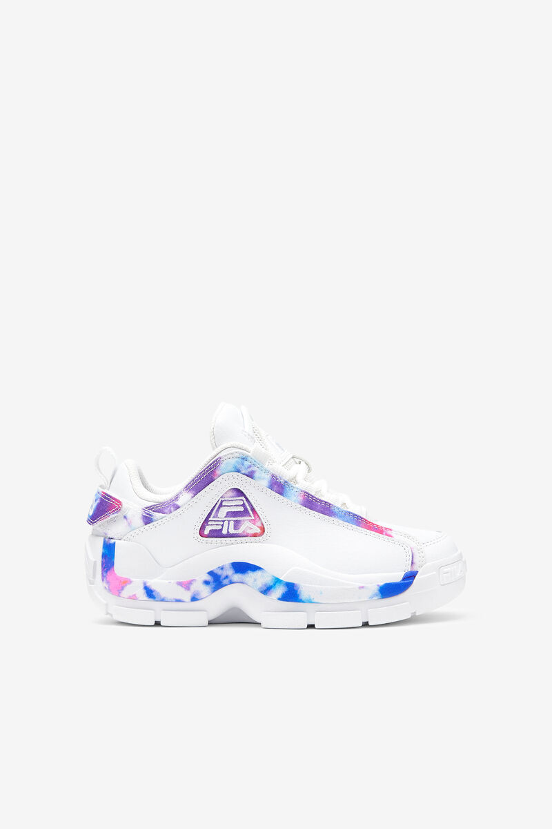 Fila Big Grant Hill 2 Tie Dye Low White / White | 6sACIvnOCCH