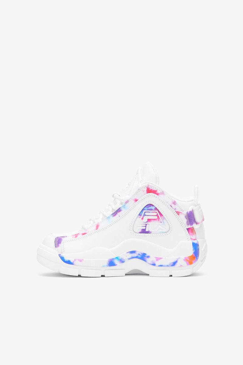 Fila Big Grant Hill 2 Tie Dye White / White | sexUKhpGyLe