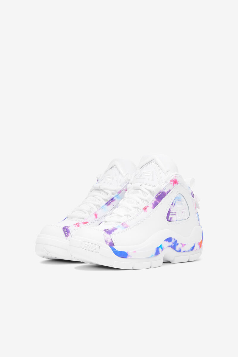 Fila Big Grant Hill 2 Tie Dye White / White | sexUKhpGyLe