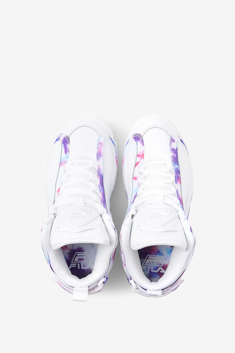 Fila Big Grant Hill 2 Tie Dye White / White | sexUKhpGyLe