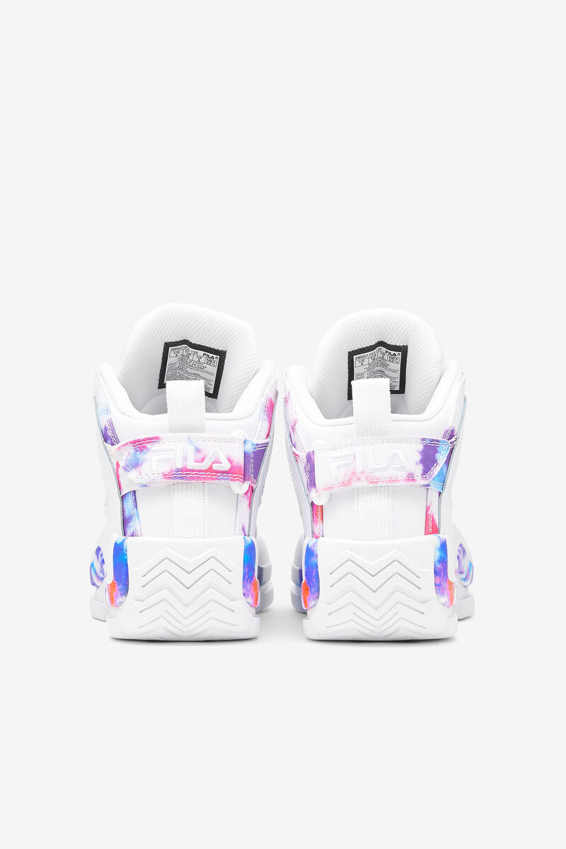 Fila Big Grant Hill 2 Tie Dye White / White | sexUKhpGyLe