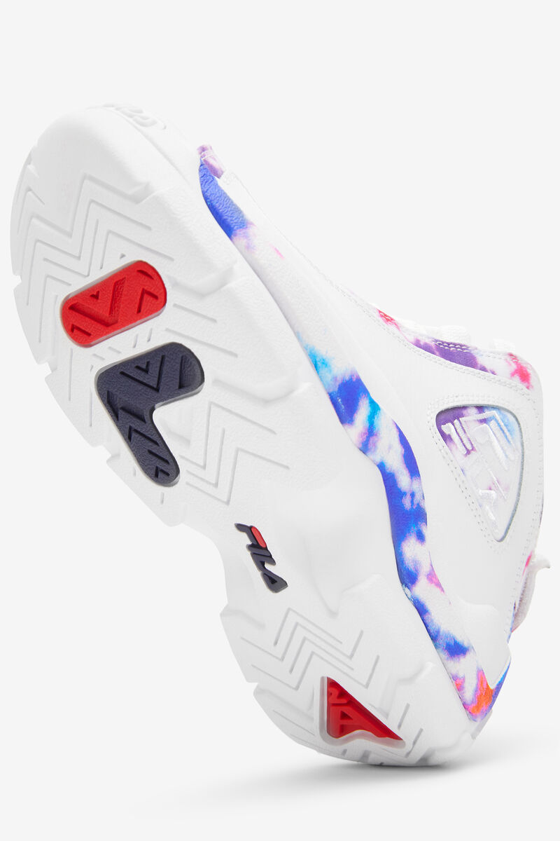 Fila Big Grant Hill 2 Tie Dye White / White | sexUKhpGyLe