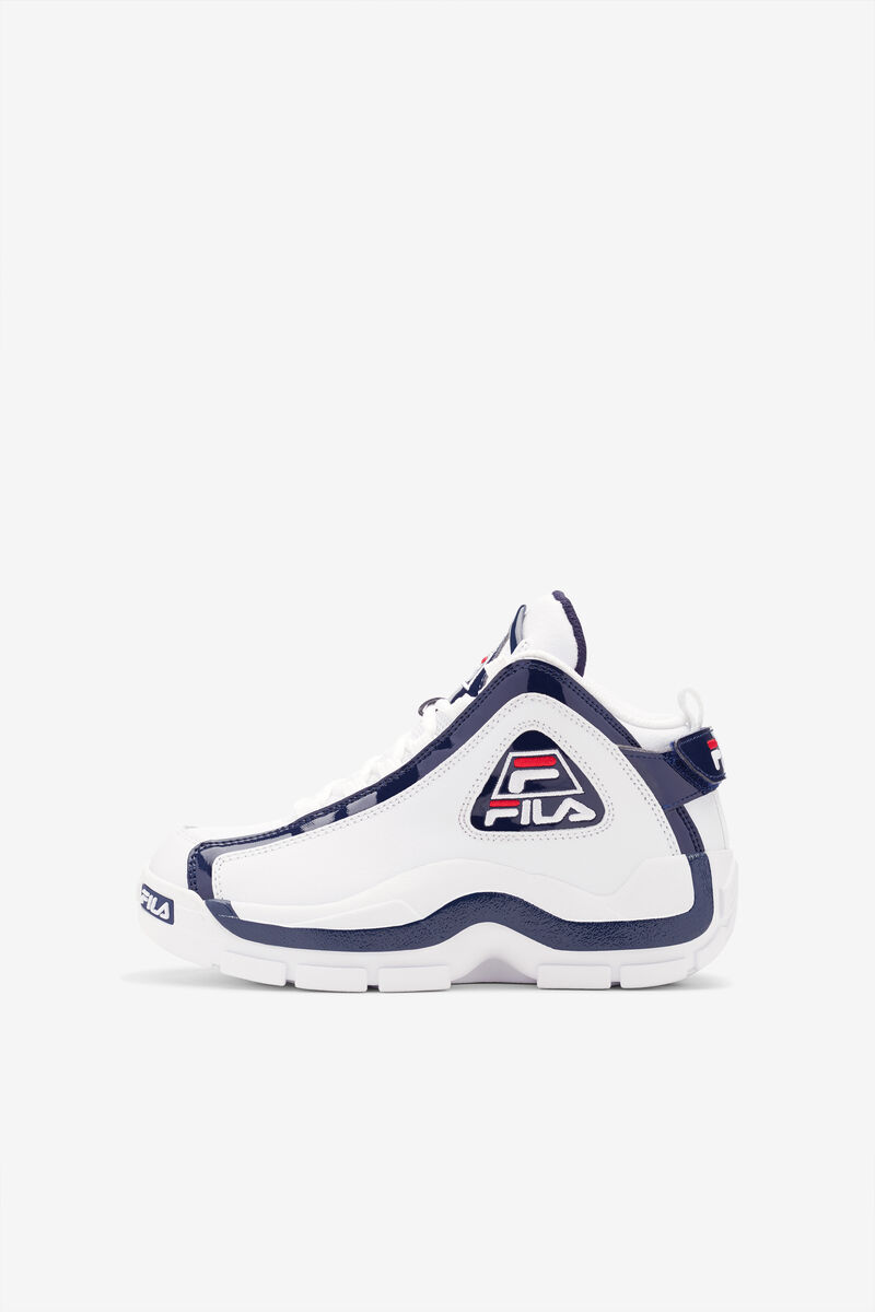 Fila Big Grant Hill 2 White / Navy / Red | GatwkVlFd1E