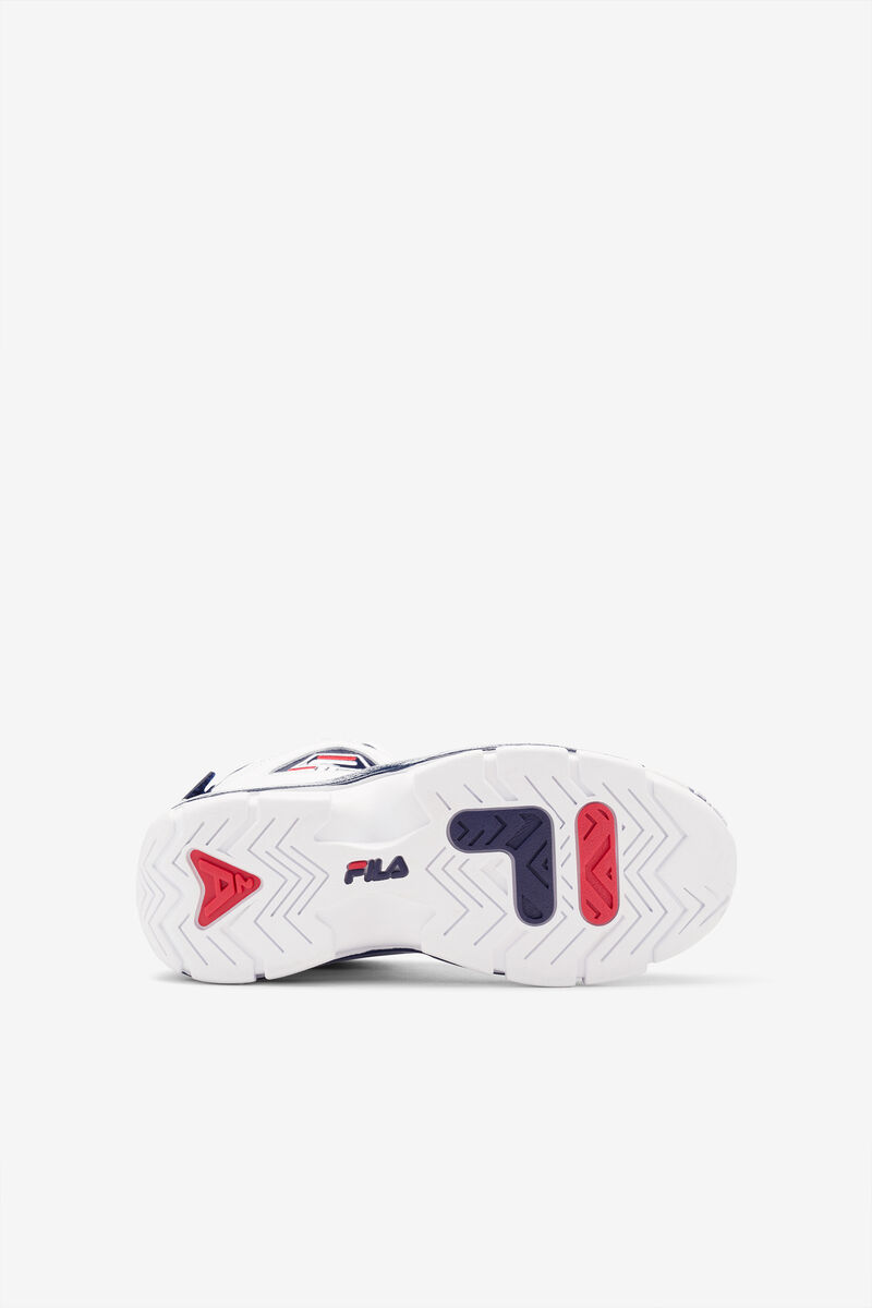 Fila Big Grant Hill 2 White / Navy / Red | GatwkVlFd1E