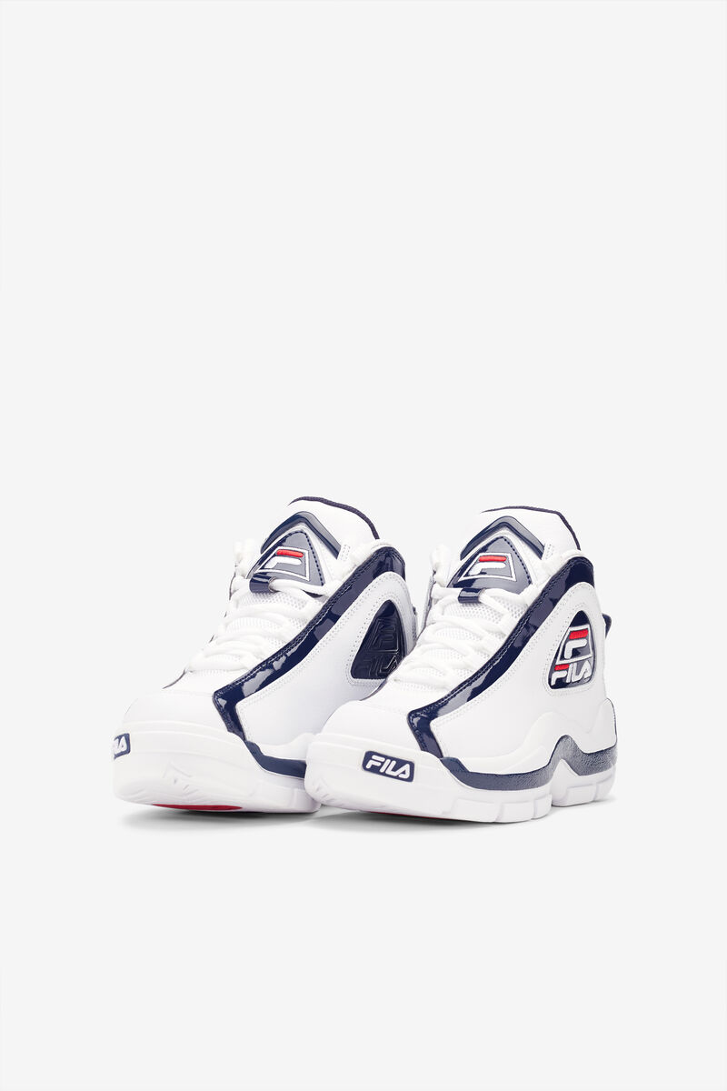 Fila Big Grant Hill 2 White / Navy / Red | GatwkVlFd1E