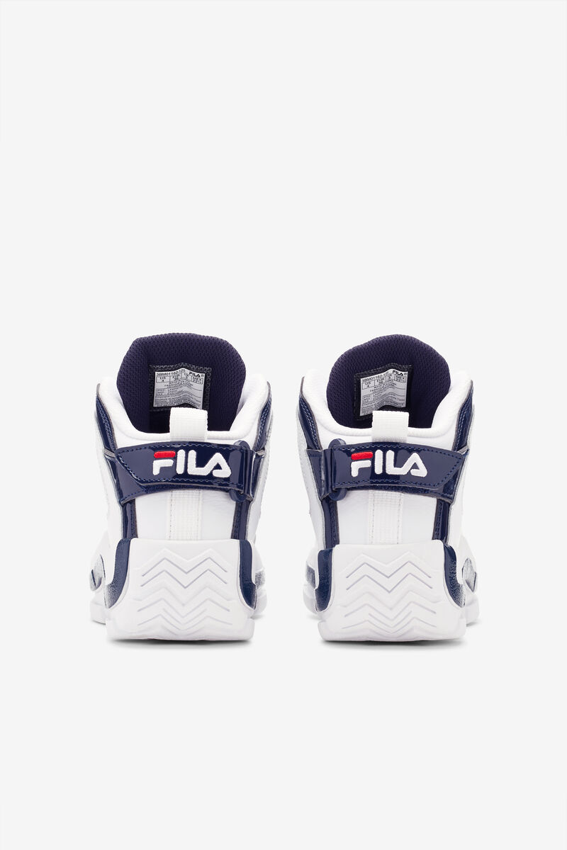 Fila Big Grant Hill 2 White / Navy / Red | GatwkVlFd1E