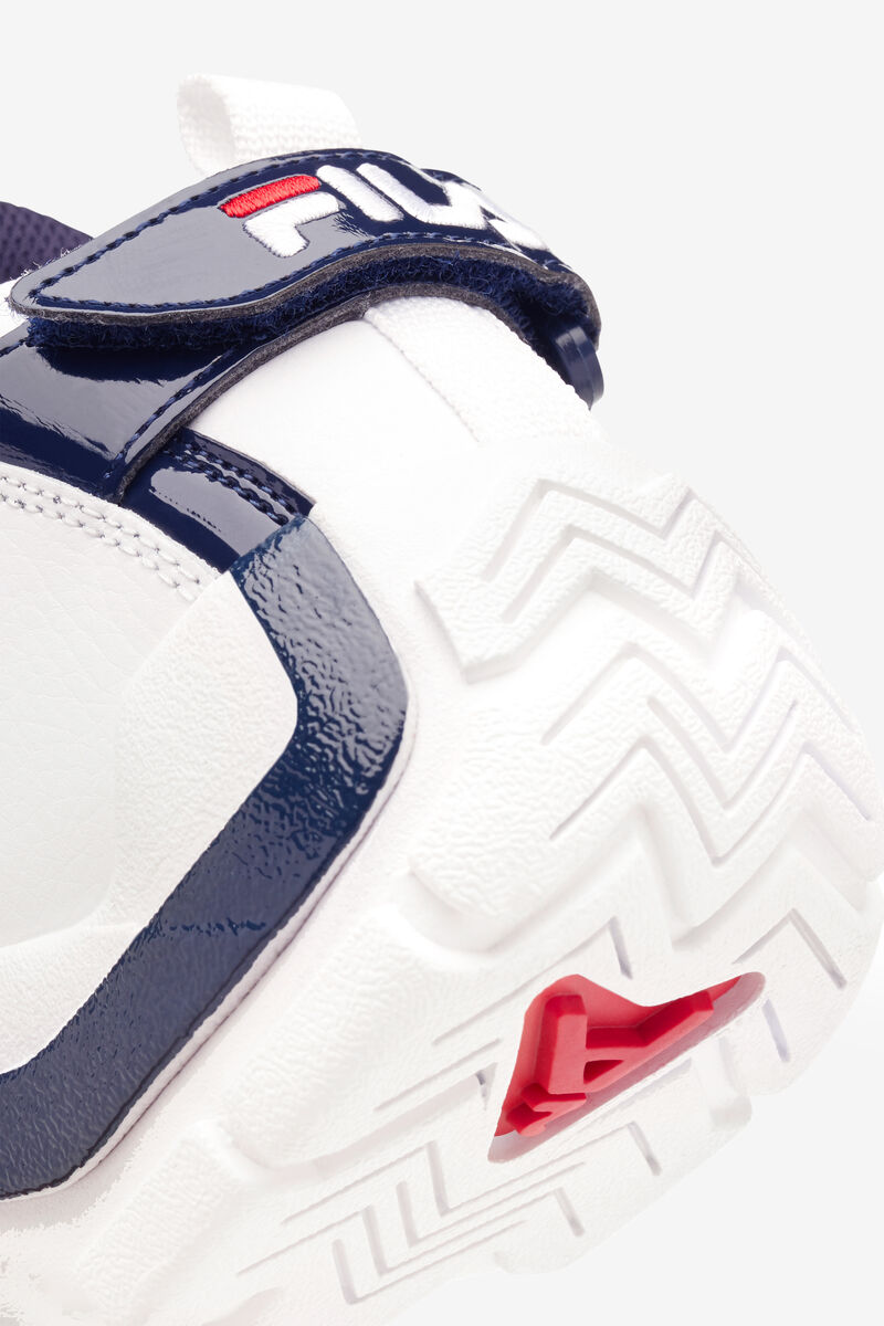 Fila Big Grant Hill 2 White / Navy / Red | GatwkVlFd1E