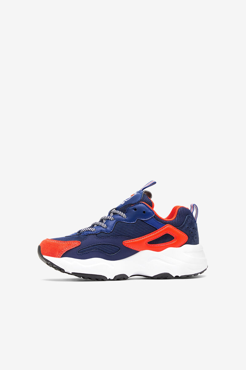 Fila Big Kids’ Ray Tracer Navy / Blue / Red | 9SCnVwPZ2Oc