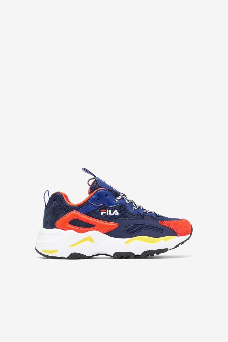 Fila Big Kids’ Ray Tracer Navy / Blue / Red | 9SCnVwPZ2Oc