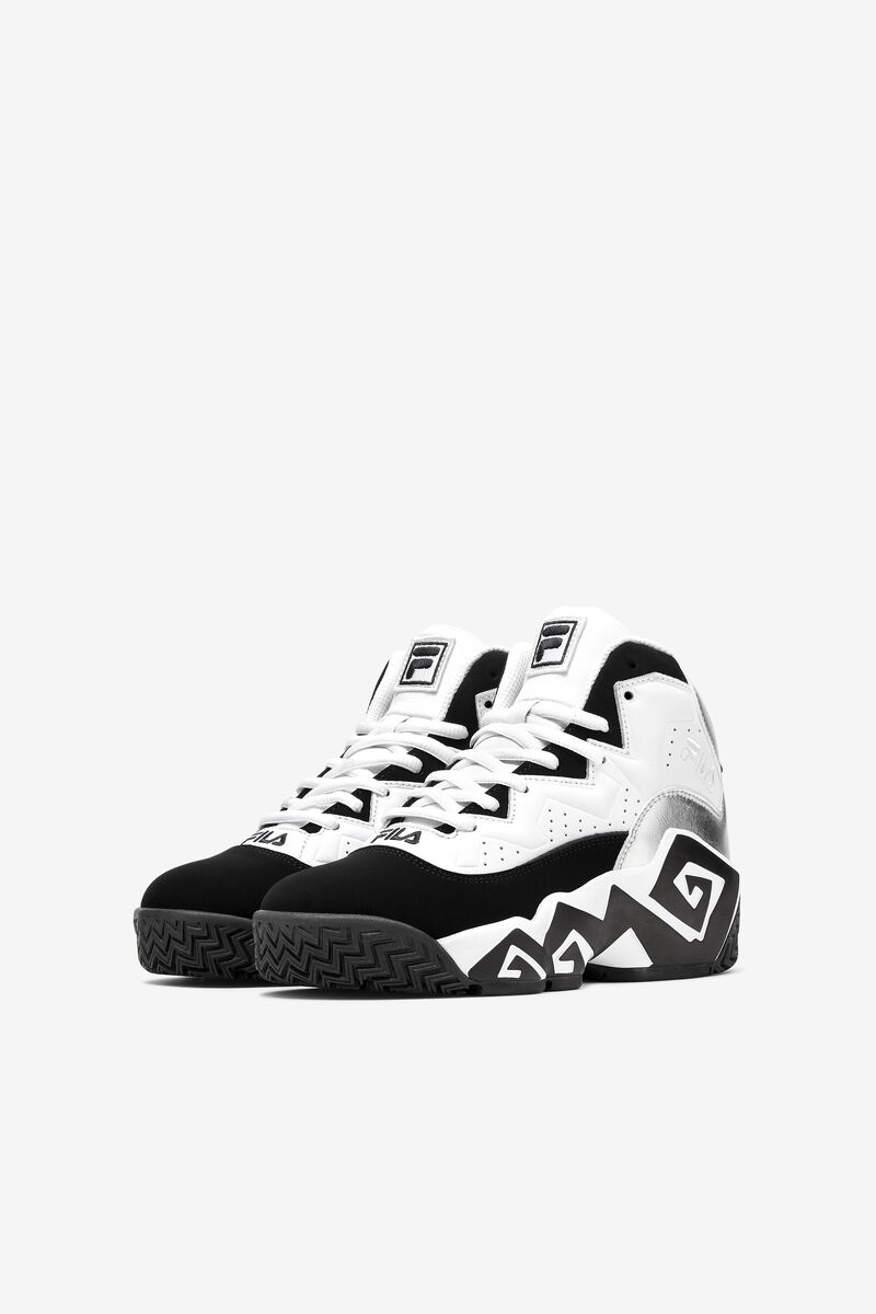 Fila Big Mb White / Metal Silver / Black | HcmgrN7boOT