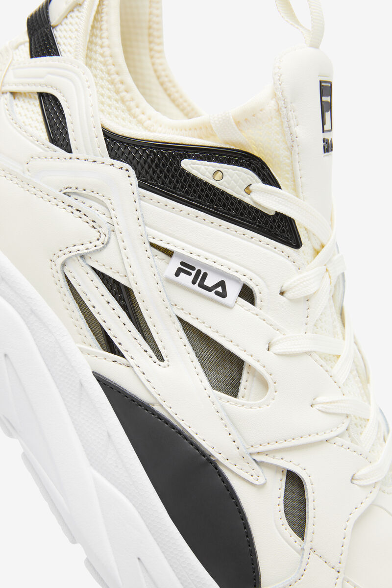 Fila Black & Red Hallasan High Top Sneakers | Fila White / Black / White | x5YRszziuSY