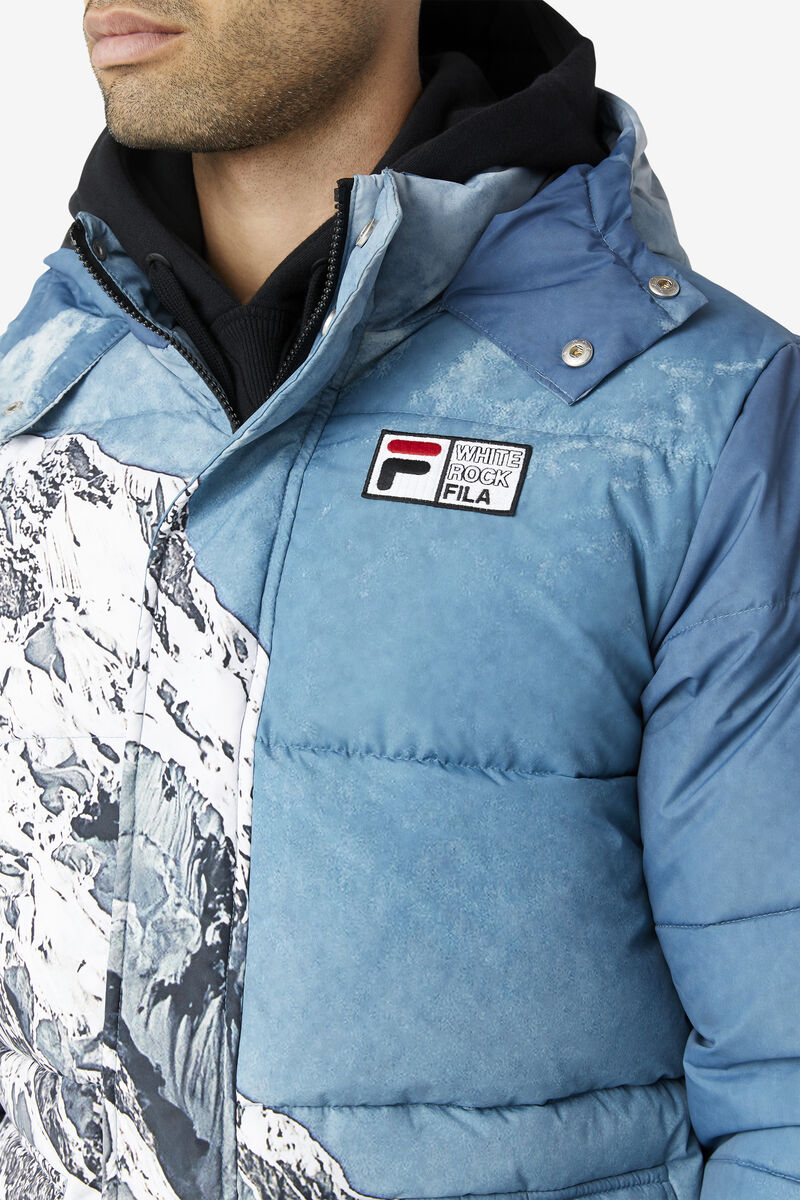 Fila Blanc Puffer Jacket White / Black | rLJBggNhfBQ