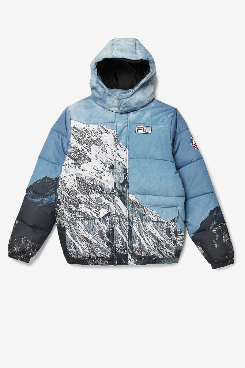 Fila Blanc Puffer Jacket White / Black | rLJBggNhfBQ