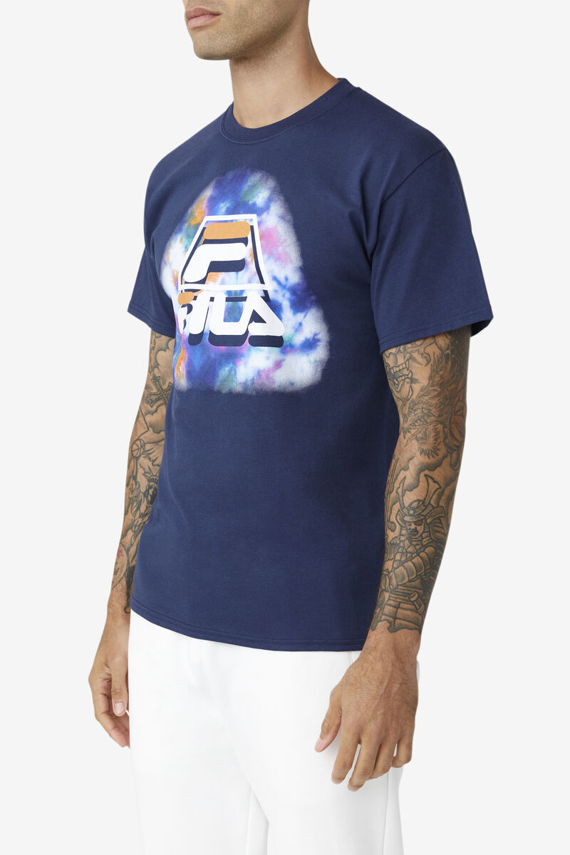 Fila Boniface Tie Dye Blue | UfUc9nBeWr5