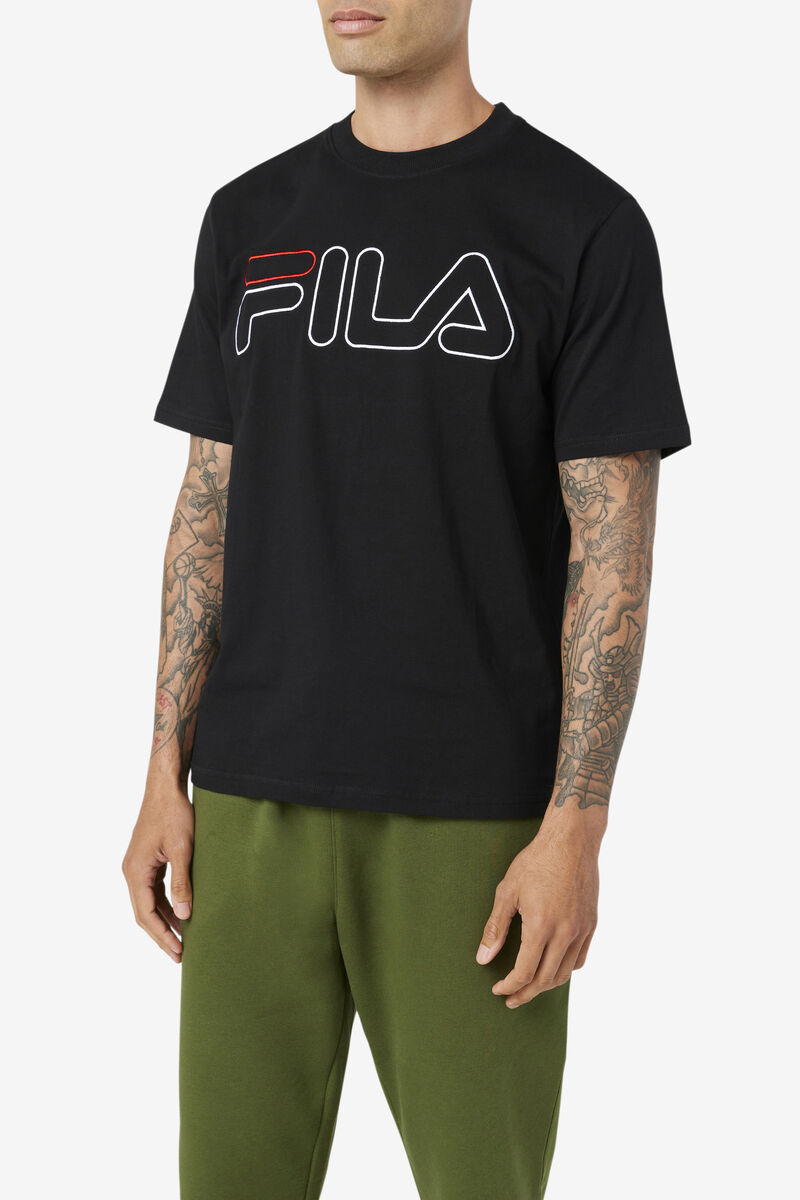 Fila Borough Black / White / Red | 1ve7Gs8dJSs