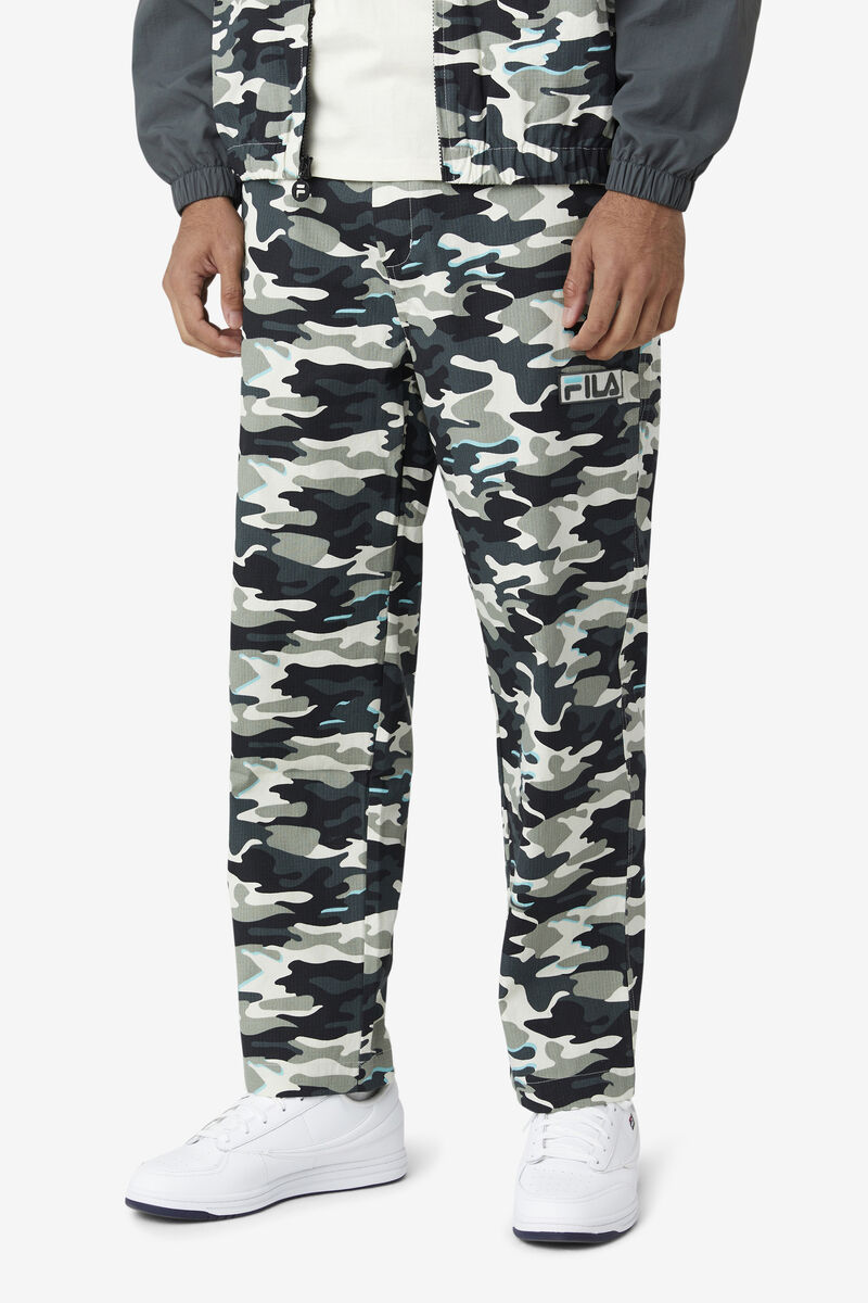 Fila Brigade Camo Pants Black | ZgfOO5TJsPe