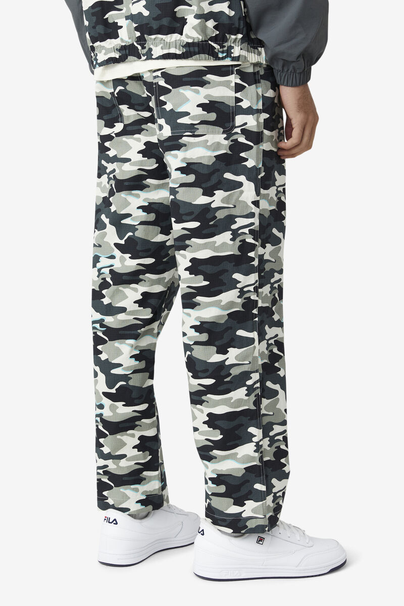 Fila Brigade Camo Pants Black | ZgfOO5TJsPe