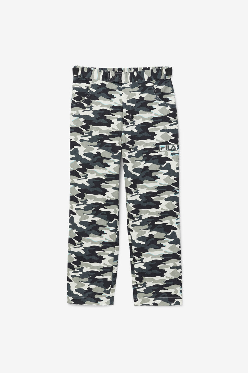 Fila Brigade Camo Pants Black | ZgfOO5TJsPe