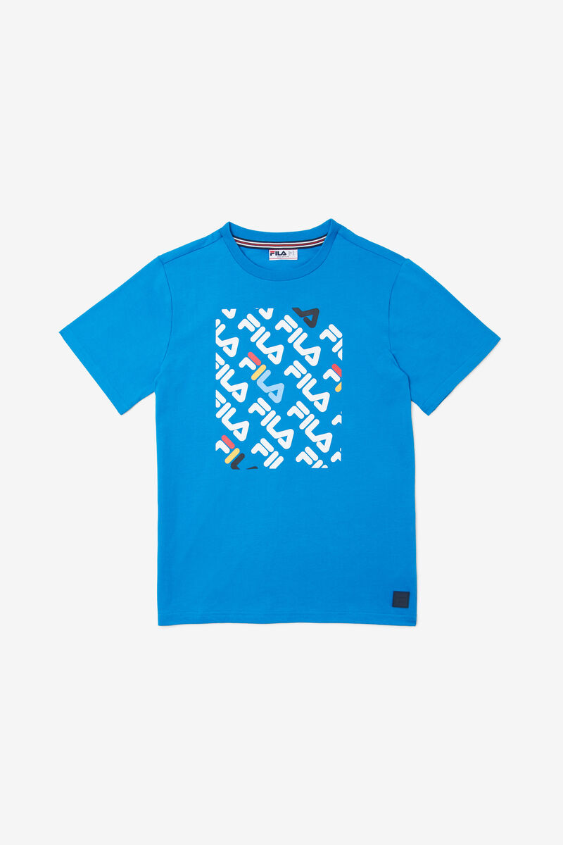 Fila Camden Printed Blue | cgTLNUBZZhJ