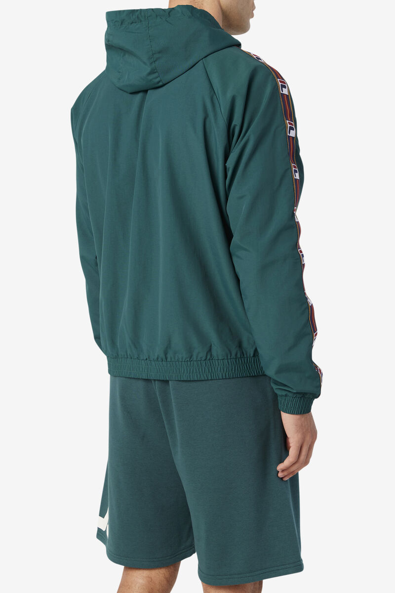 Fila Cameron 1/2 Zip Wind Jacket Green | etqqhK8Xe2W