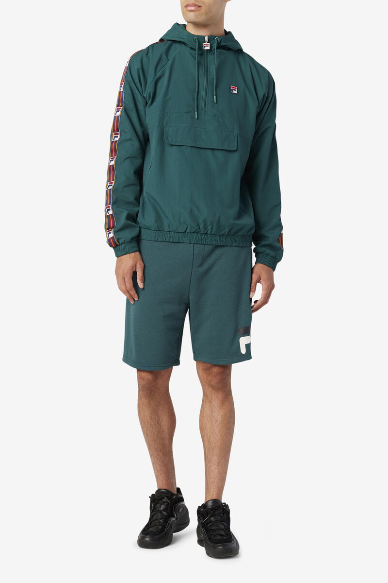 Fila Cameron 1/2 Zip Wind Jacket Green | hSTNeg4JtEk