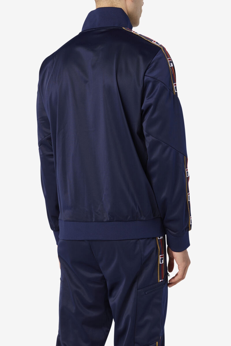 Fila Carson Track Jacket Navy | 32vAD8n29mv