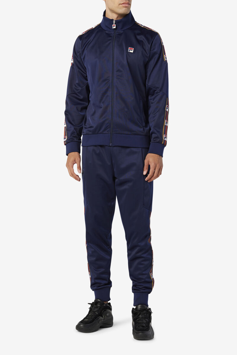 Fila Carson Track Jacket Navy | hPcjOxZrfez