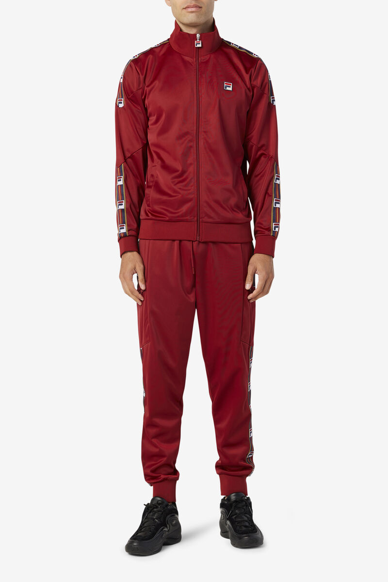 Fila Carson Track Jacket Red | e47YjO9XELb