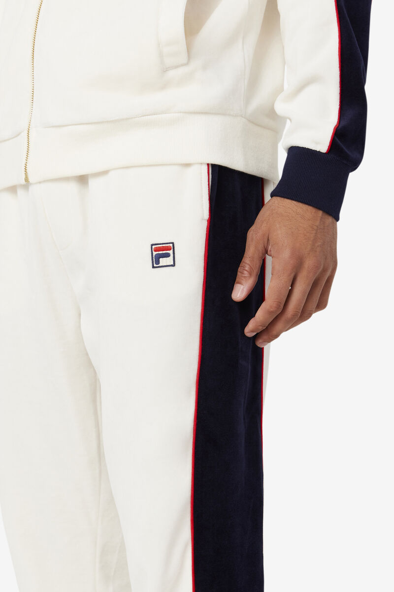 Fila Cima Velour Pant Red / Navy | tVEYTYKKJoV