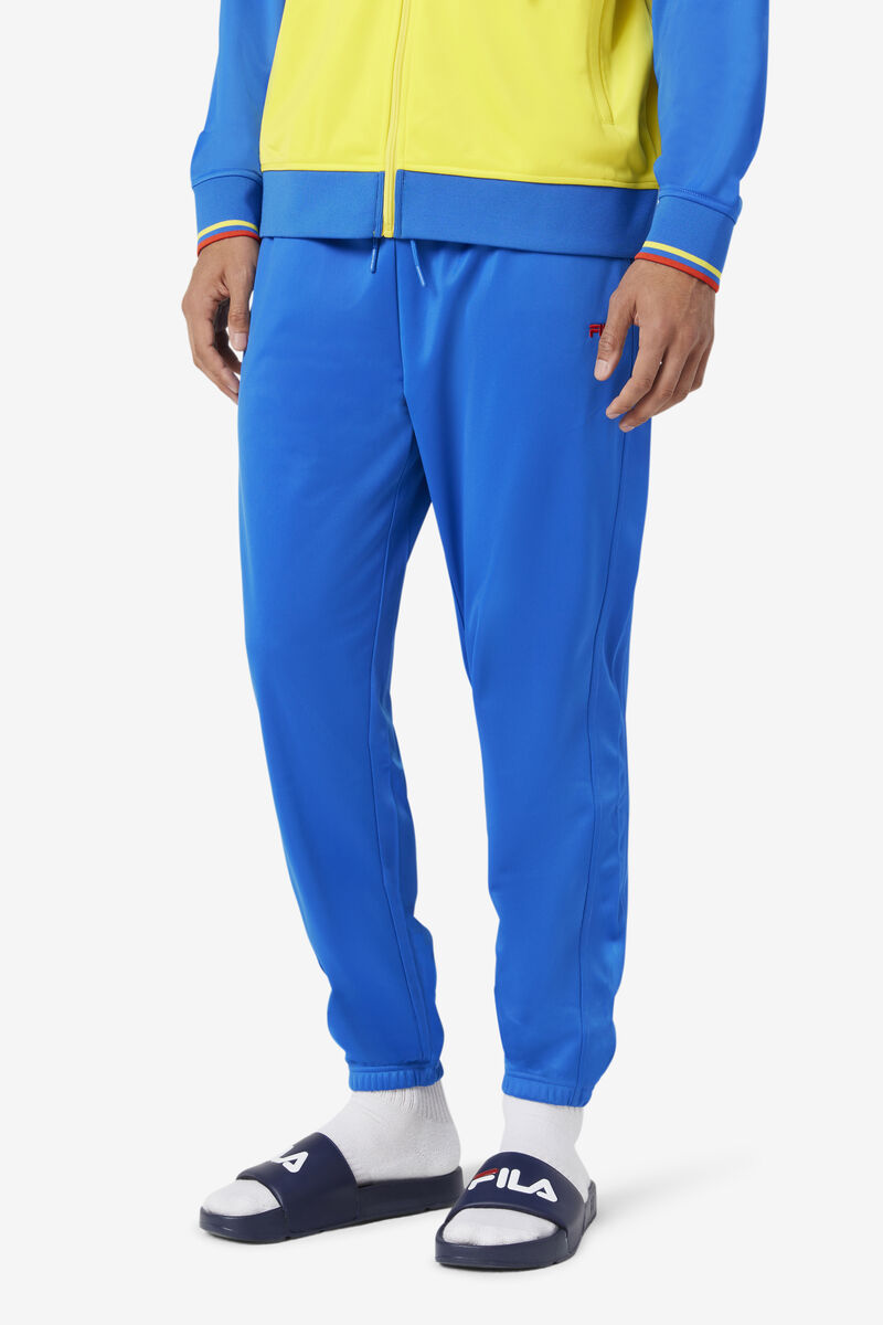 Fila Colombia Track Pant Blue / Red | 755mUbZhLEs