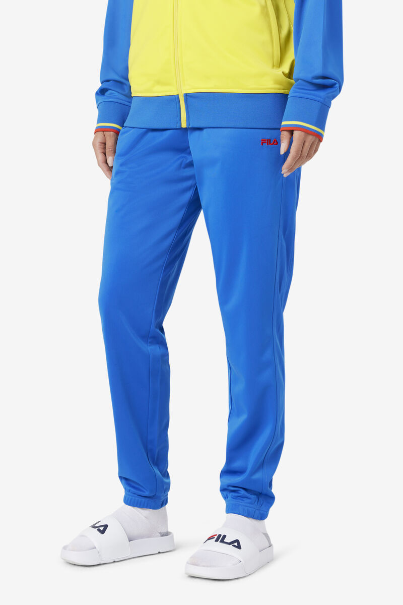 Fila Colombia Track Pant Blue / Red | 755mUbZhLEs