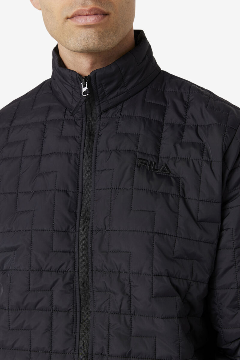 Fila Commuter Jacket Black | WKQYszUyyBB