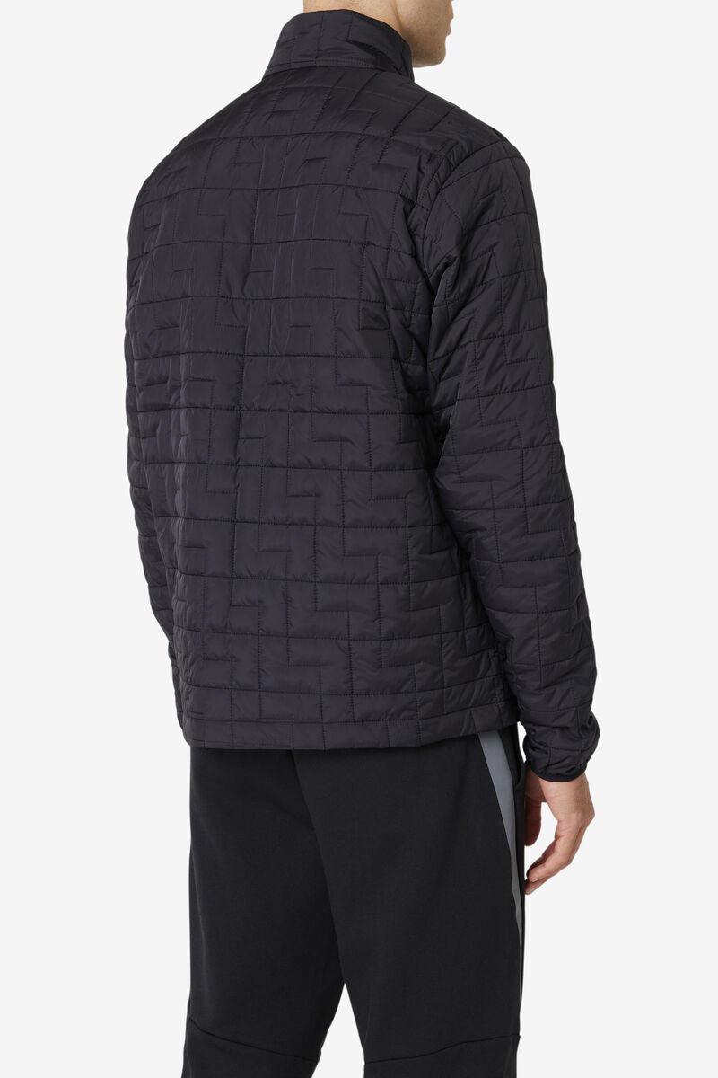 Fila Commuter Jacket Black | ZKyvLrjZNMj