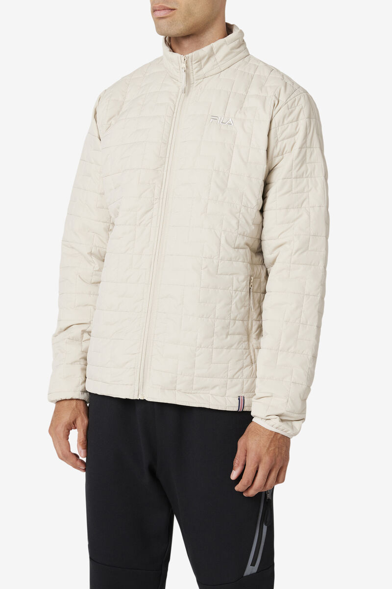 Fila Commuter Jacket Light Yellow | VGv5uKblRy5