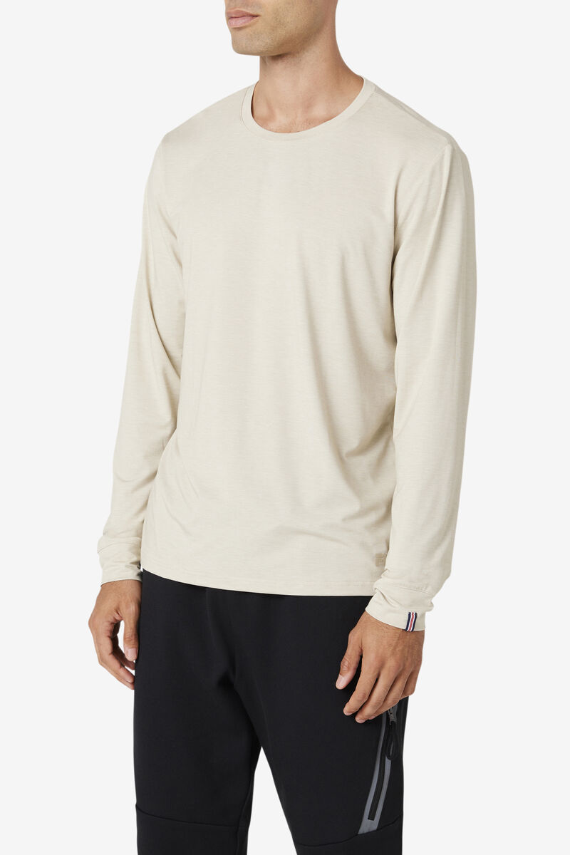 Fila Commuter Long Sleeve Light Yellow | FGLjApBTOgK