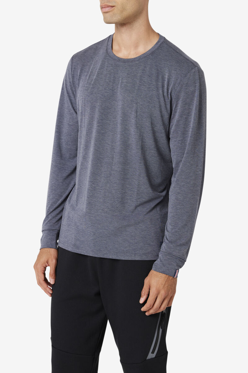 Fila Commuter Long Sleeve Purple | VZSLGhoUCLs