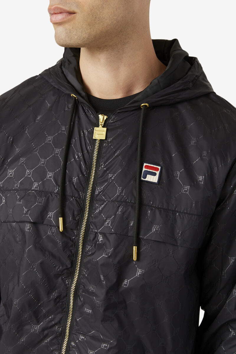 Fila Copper Hood Jacket Black / Black | 7mh9RlskRqm