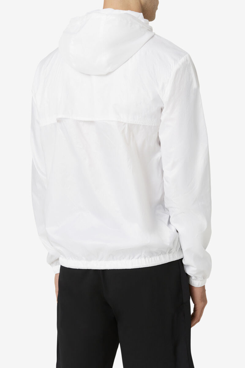 Fila Copper Hood Jacket White / White | 3iHTSeD2oVW