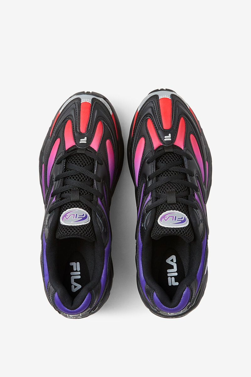 Fila Creator Stargazing Chunky Dad Shoes | Fila Black / Deep Blue / Purple | mmOZIOtckYT