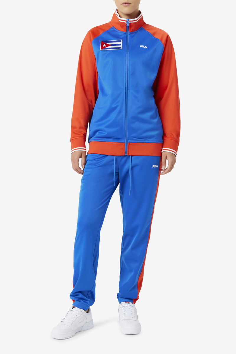 Fila Cuba Pant Blue / Red | P2b3BLrJVeq